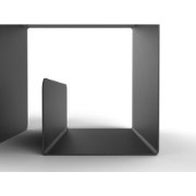 Bijzettafel Glide Mini zwart