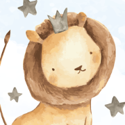 Safari droom - Kinderbehang - 292,2 cm x 280 cm - Walloha