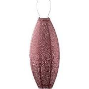 LUMIZ Solar tuinverlichting Paisley Long Oval - 20 cm - Koper