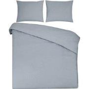 DoubleDry Dekbedovertrek 100% Natuurlijk Katoen - Lits Jumeaux 240x200...