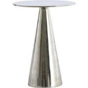 Bijzettafel Leova - Nikkel - Ø39cm