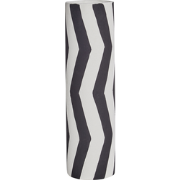 GOBY - Bloemenvaas - Wit/Zwart - Steengoed