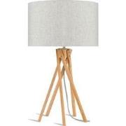 Tafellamp Kilimanjaro - Naturel/Bamboe - Ø32cm