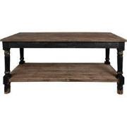 Clayre & Eef Presentatie Tafel 180x70x85 cm Zwart Hout