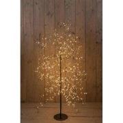 Boom 1000led flash classic warm ip44 trafo hoogte 150 cm zwart
