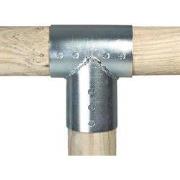 Paalverbinders 3-weg Tuindeco