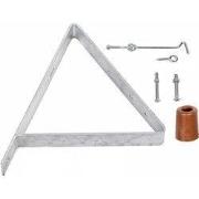 Deurvanger met buffer en windhaak Tuindeco