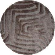 Vloerkleed Lima Bruin Rond ø160 cm