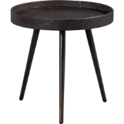 WOOOD Bounds Bijzettafel M - Metaal - Antique Goud - 41xØ41