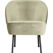 WOOOD Vogue Fauteuil - Fluweel - Pistache - 69x57x70