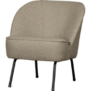 WOOOD Vogue Fauteuil - Bouclé - Beige - 69x57x70
