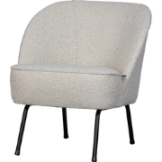 WOOOD Vogue Fauteuil - Boucle - Naturel - 69x57x70