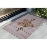 Wasbare Deurmat Binnen – Welcome – Anti-slip & Absorberend, Voor Hal o...