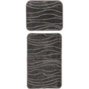 Bari Badmat / Toiletmat - Badkamer Set 2-Delig - Wasbaar - Anti-slip -...