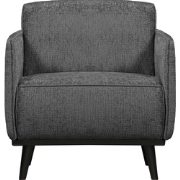 WOOOD Statement Fauteuil - Structure - Velvet - Mountain - 77x72x93