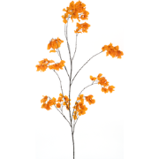 Bougainvillea branch Ibiza orange 175 cm kunstbloem