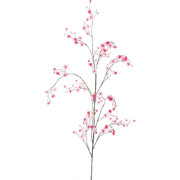 Mini daisy branch pink red 172 cm kunstbloem