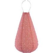 Lumiz solar lampion drop 28 - fan - oranje