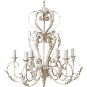 Clayre & Eef Hanglamp Ø 65x68 cm Grijs Bruin IJzer