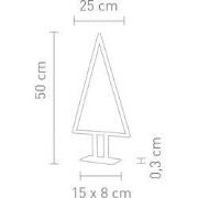 PINE T LED 3,2W ALUMINIUM H50