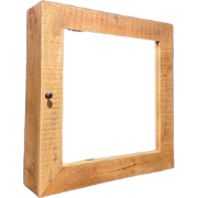 Benoa Monte 1 Door & Mirror Mango Bathroom Cabinet 80 cm