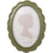 Clayre & Eef Fotolijst 10x15 cm Groen Kunststof