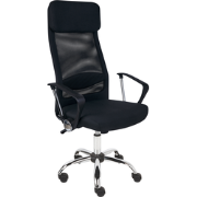 PIONEER II - Bureaustoel - Zwart - Polyester