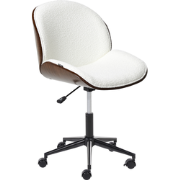 MENESHA  - Bureaustoel - Lichtgrijs - Polyester