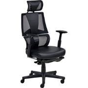 CREATOR - Bureaustoel - Zwart - Kunstleer