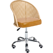 BALTIMORE - Bureaustoel - Bruin - Kunstleer