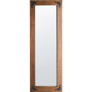 BLOSVILLE - Wandspiegel - Bruin - Hout