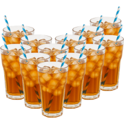 OTIX Kunststof Drinkglazen - 12 Stuks - Longdrinkglazen - Waterglazen ...