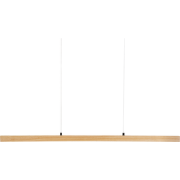 STEWARTS - Hanglamp - Lichtbruin - Met afstandsbediening - Eikenhout