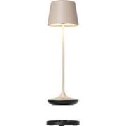 Leonardo tafellamp Bari | Zand | Oplaadbaar