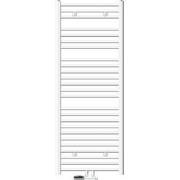 Badkamerradiator Sahara 600 x 1500 mm Wit gebogen + middenaansluiting