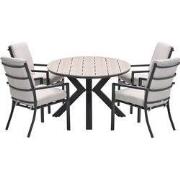 Garden Impressions Senja tuinset 5-delig desert sand - Tulli tuintafel...