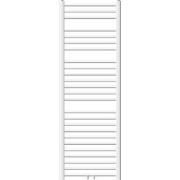Badkamerradiator Sahara 500x1500 mm wit gearde met middenaansluiting