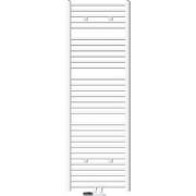 Badkamerradiator Sahara 600 x 1800 mm Wit gebogen + middenaansluiting