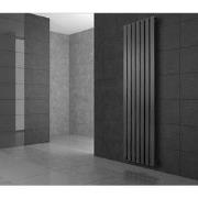 Badkamerradiator middenaansluiting 480x1800 mm antraciet met onderaans...