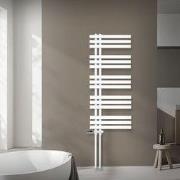 Badkamer radiator middenaansluiting 500x1200 mm wit met onderaansluits...