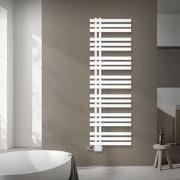Badkamer radiator middenaansluiting 500x1600 mm wit met universele aan...