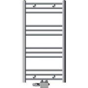 Badkamerradiator Sahara 500 x 800 mm chroom gebogen met middenaansluit...