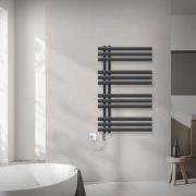 Elektrische badkamerradiator met verwarmingselement 300W 600x1000 mm a...