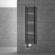 Badkamerradiator Sahara met verwarmingselement 1200W 300x1400 mm antra...