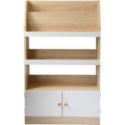 Opbergrek met 2 deuren voor kinderen H106 cm - LEON