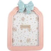 Clayre & Eef Fotolijst 13x18 cm Roze Kunststof