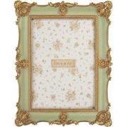 Clayre & Eef Fotolijst 13x18 cm Groen Kunststof