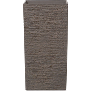 GAZA - Plantenbak - Donkerbruin - 35 cm - Stenenmix