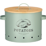 OTIX Aardappelbak - Mint Groen - Aardappel - Bewaarpot - met Deksel - ...