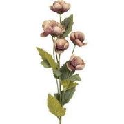 Clayre & Eef Kunstbloem 10x10x63 cm Paars Kunststof